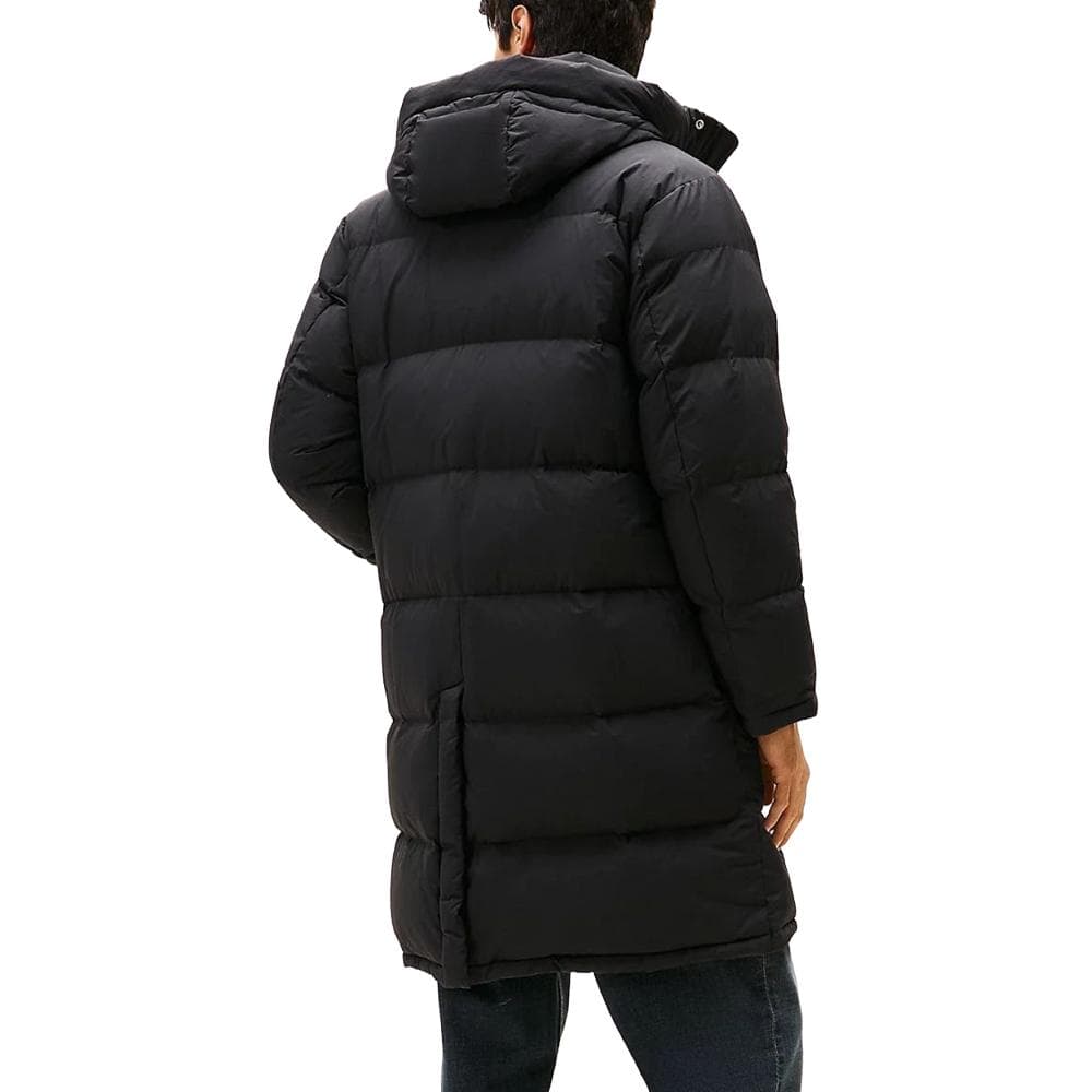 Doudoune Noire Homme Tommy Hilfiger Tjm Hooded Down Maxi 2