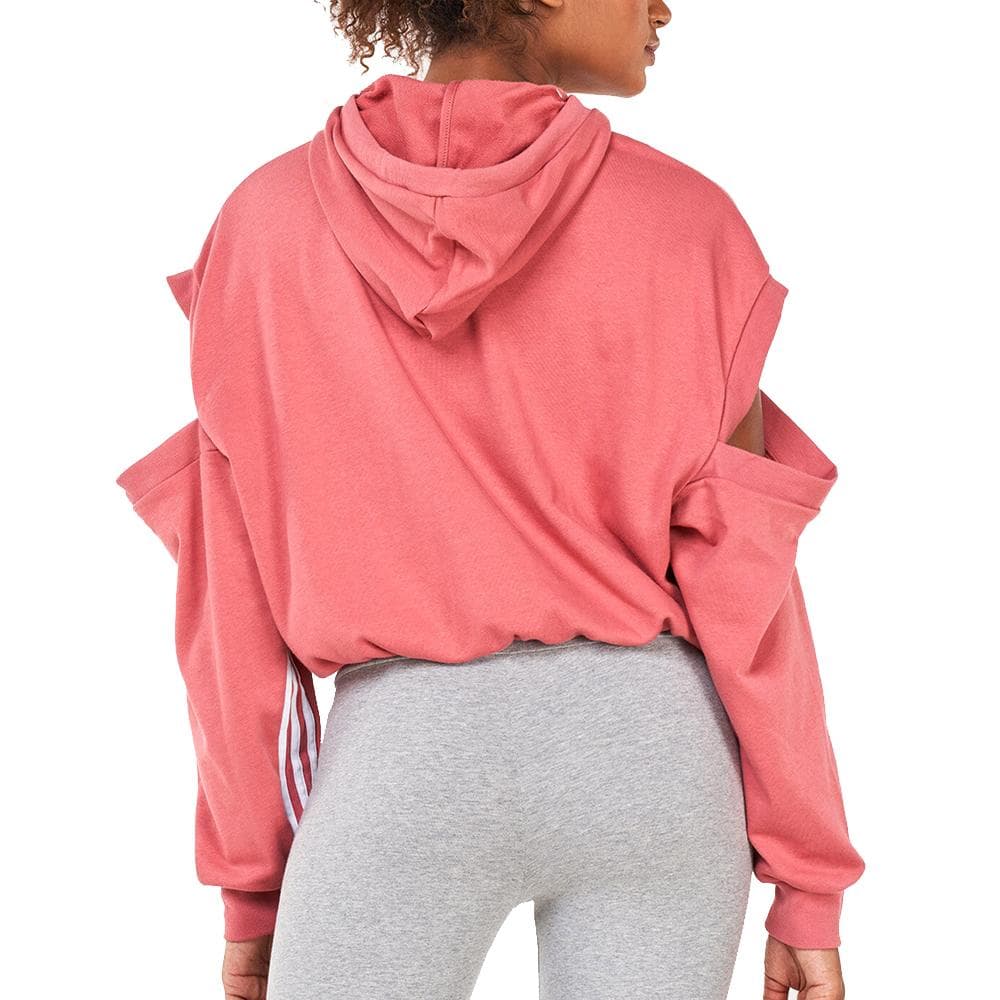 Sweat à Capuche Rose Femme Adidas HK2570 2