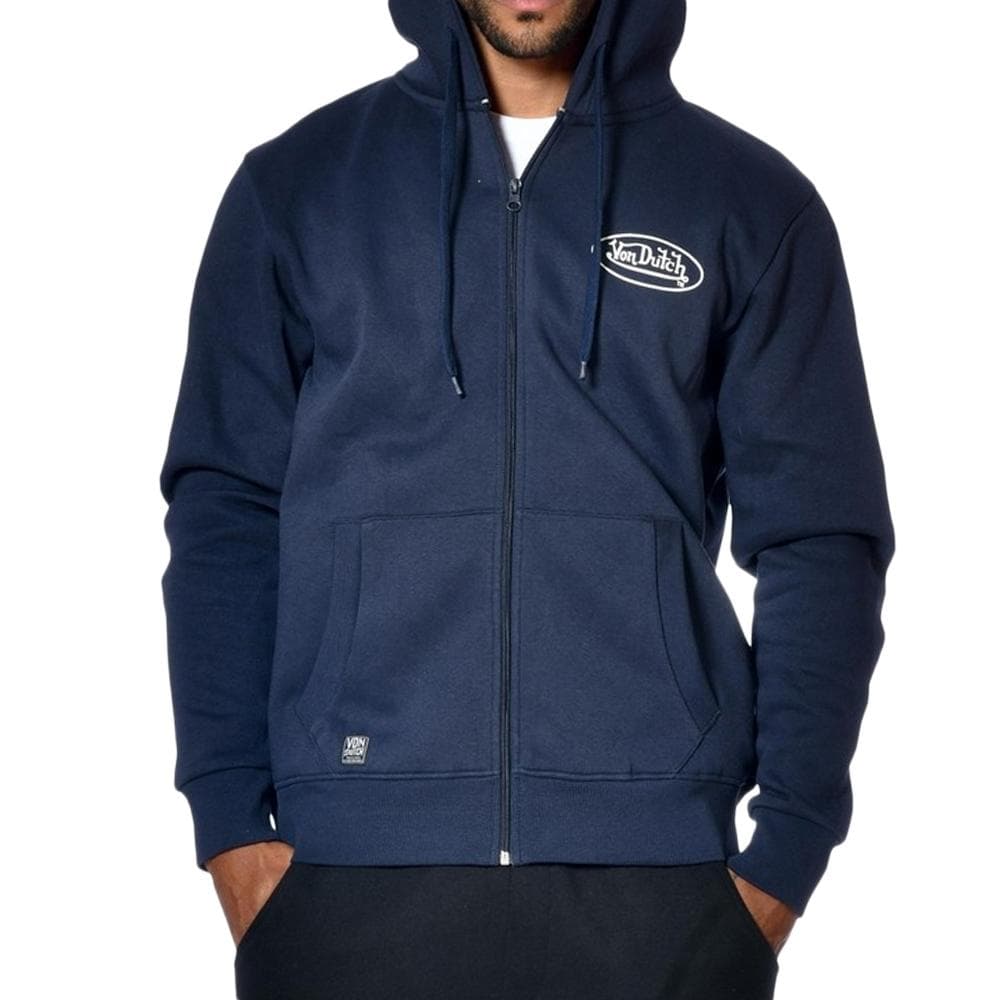 Sweat Zippé Marine Homme Von Dutch SLIGN 1