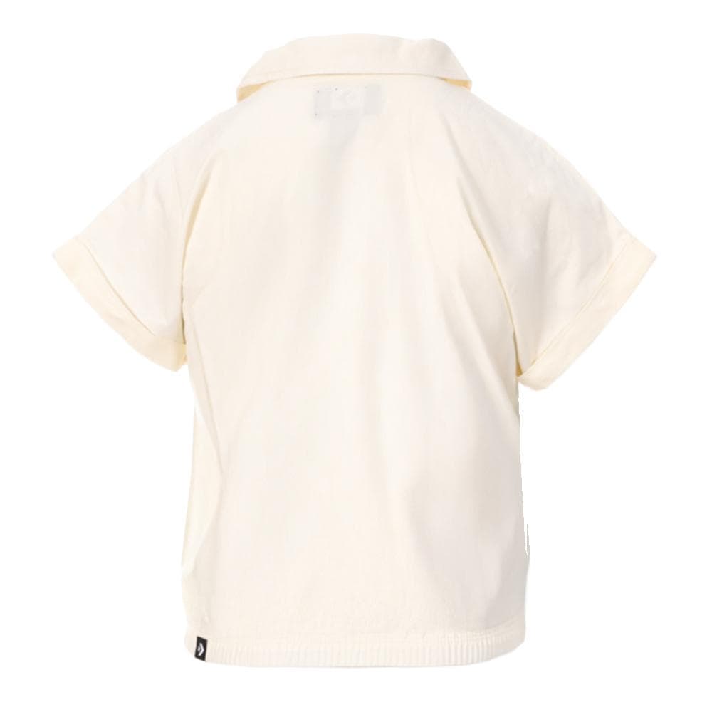 Polo Blanc Fille Converse Pocket 2