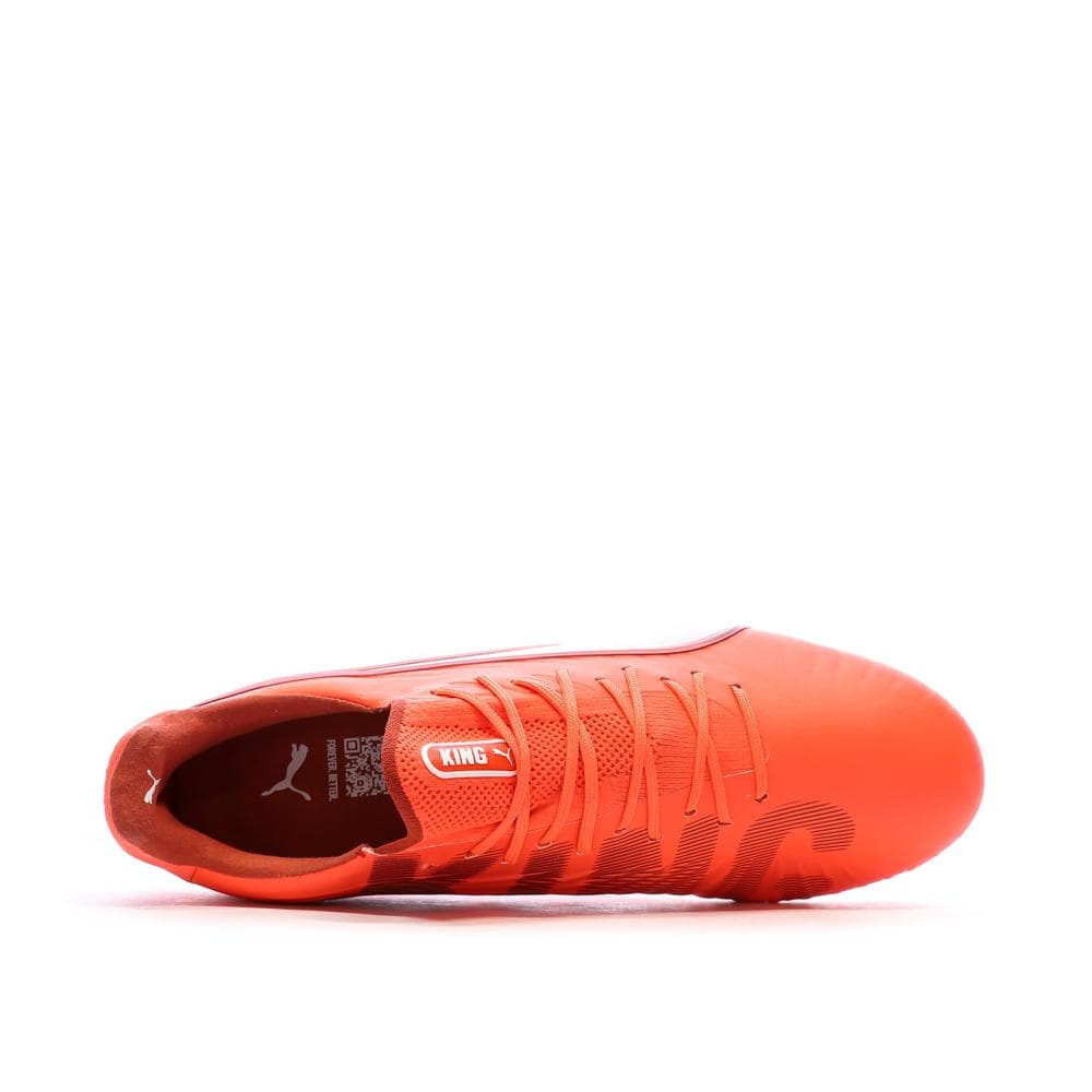 Chaussures de Football Oranges Homme Puma King Ultimate 4