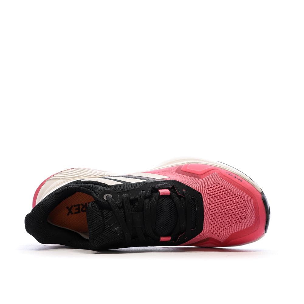 Chaussures de running Noires/Roses Femme Adidas Terrex 4