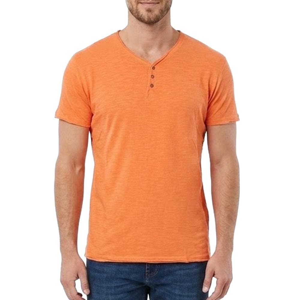 T-shirt Orange Homme Paname Brothers TAZIO 1