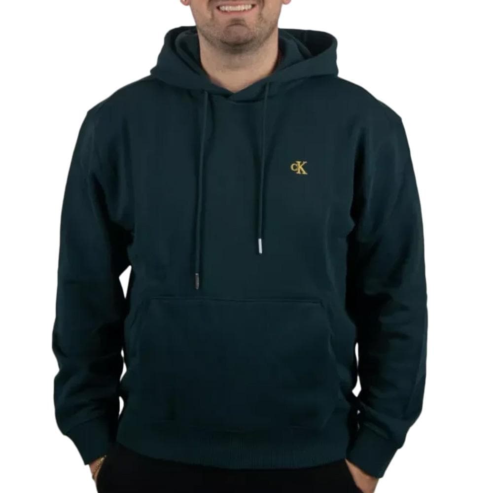 Sweat à Capuche Marine Homme Calvin Klein Jeans 350 Terry 1