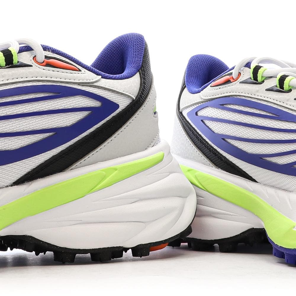 Baskets Blanches/Bleu/Orange Homme Puma Spirex 7