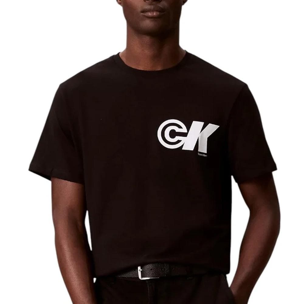 T-Shirt Noir Homme Calvin Klein Jeans 20s Ck Sport 1