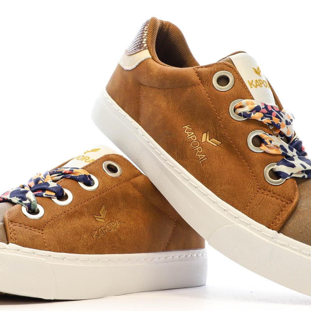 Baskets Marron Femme Kaporal Severine 7