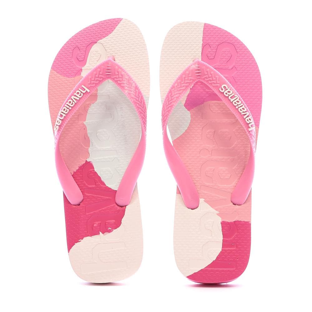Tongs Rose/Fushia Femme Havaianas Logomania 3