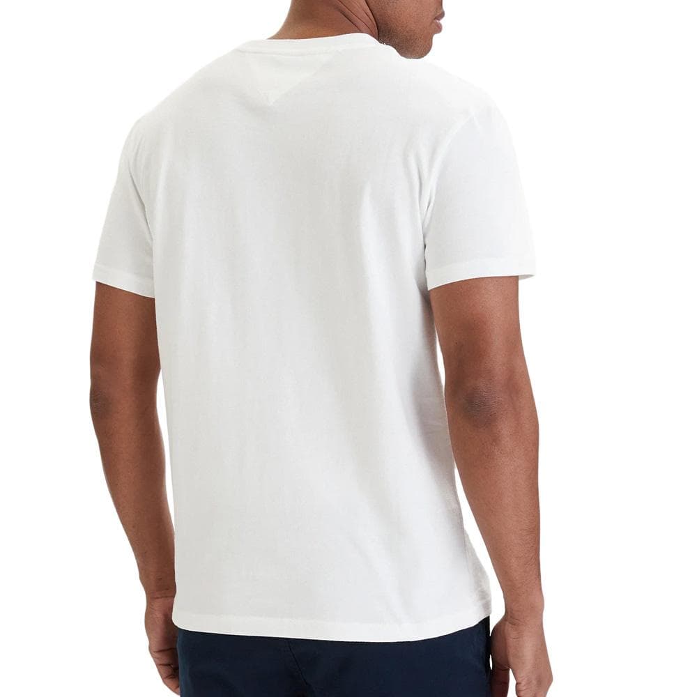 T-Shirt Blanc Homme Tommy Hilfiger Vintage 2