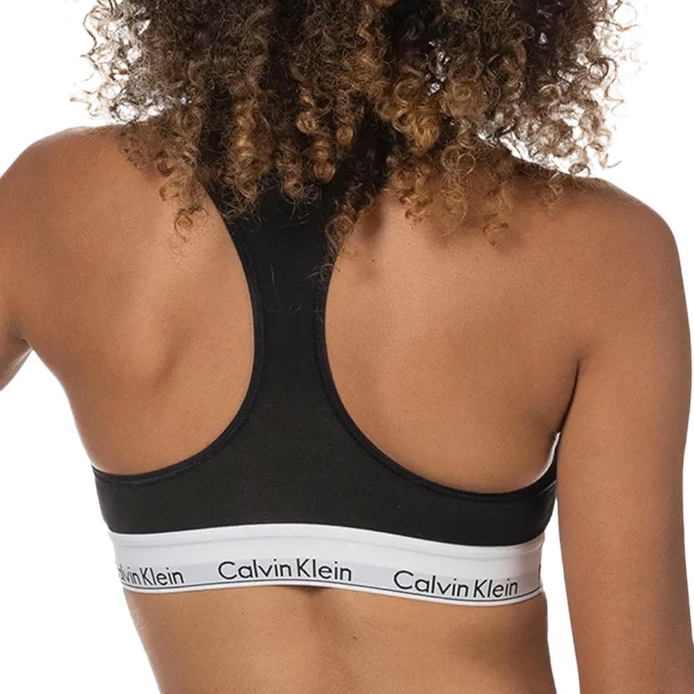 Brassière Noir Femme Calvin Klein Jeans Unlined 0000F3785E 2