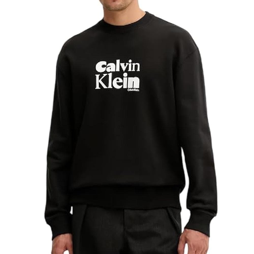 Sweat Noir Homme Calvin Klein Jeans Calvi 1