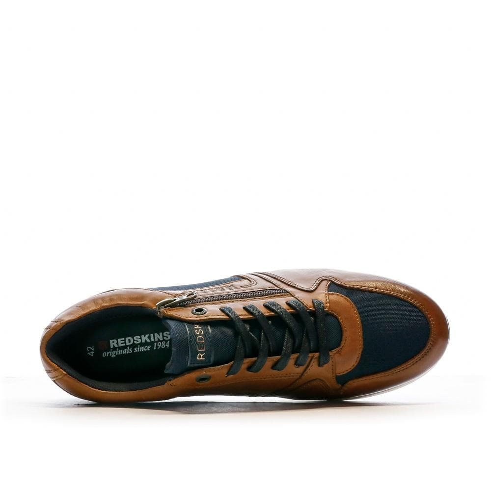 Baskets Marron/Marine Homme Redskins Lucide 4