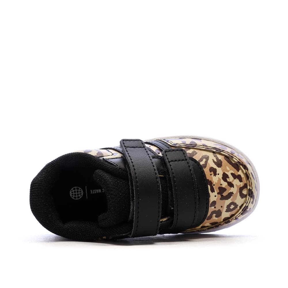 Baskets Noire/Marron Fille Adidas Breaknet 4