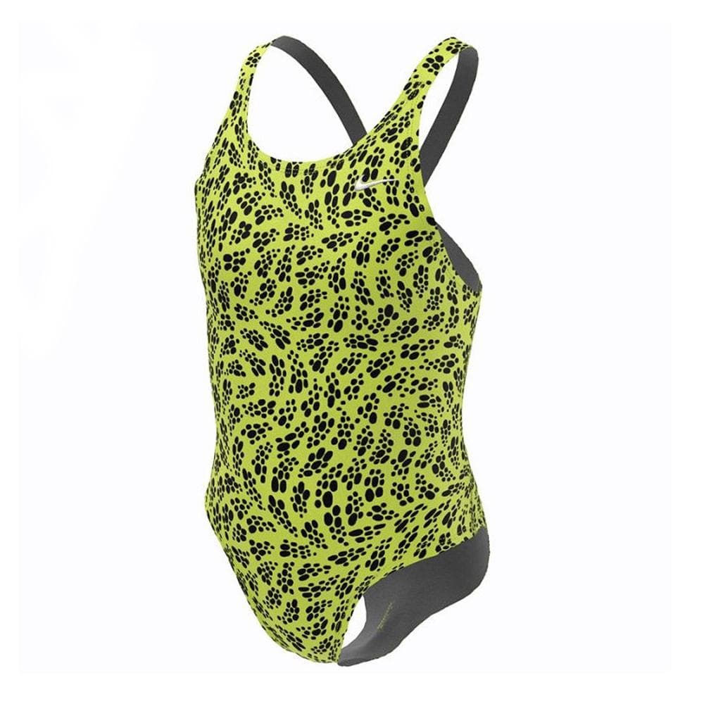 Maillot de bain 1 pièce Vert/Noir Fille Nike Fastback 1
