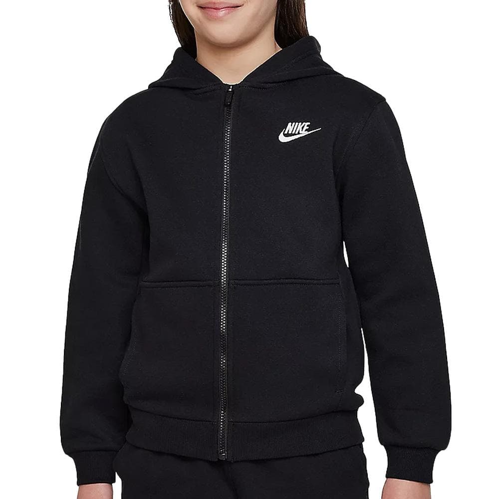 Sweat à capuche Noir Garçon Nike Clubes 1
