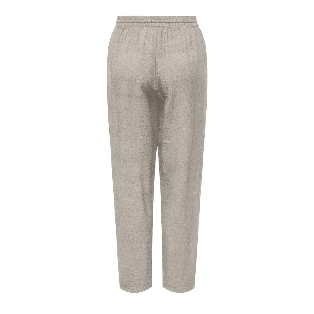 Pantalon Loose Marron Clair Femme JDY Pepper 2