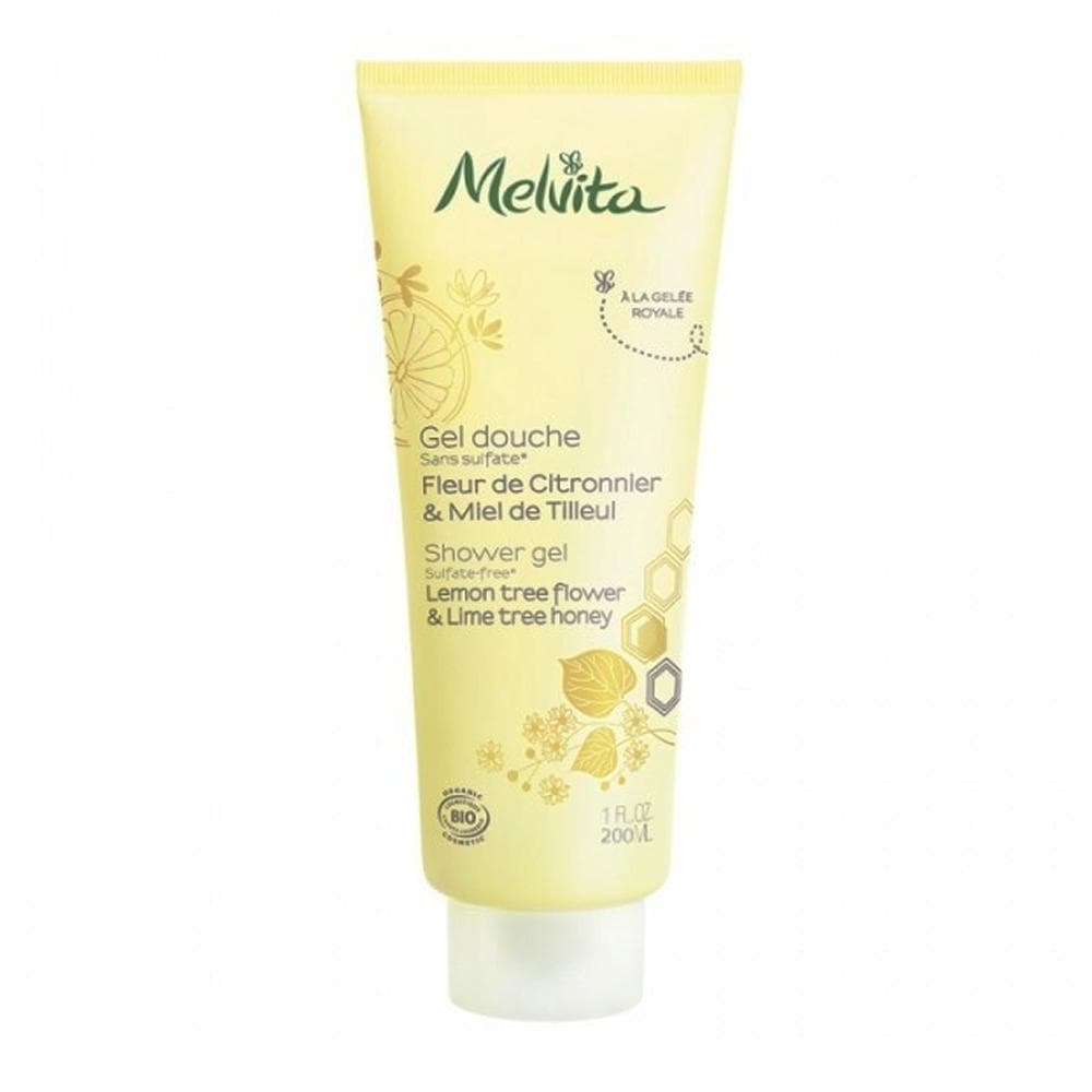 Gel douche citron et miel de tilleul Bio Melvita 200ml 80F0003 1