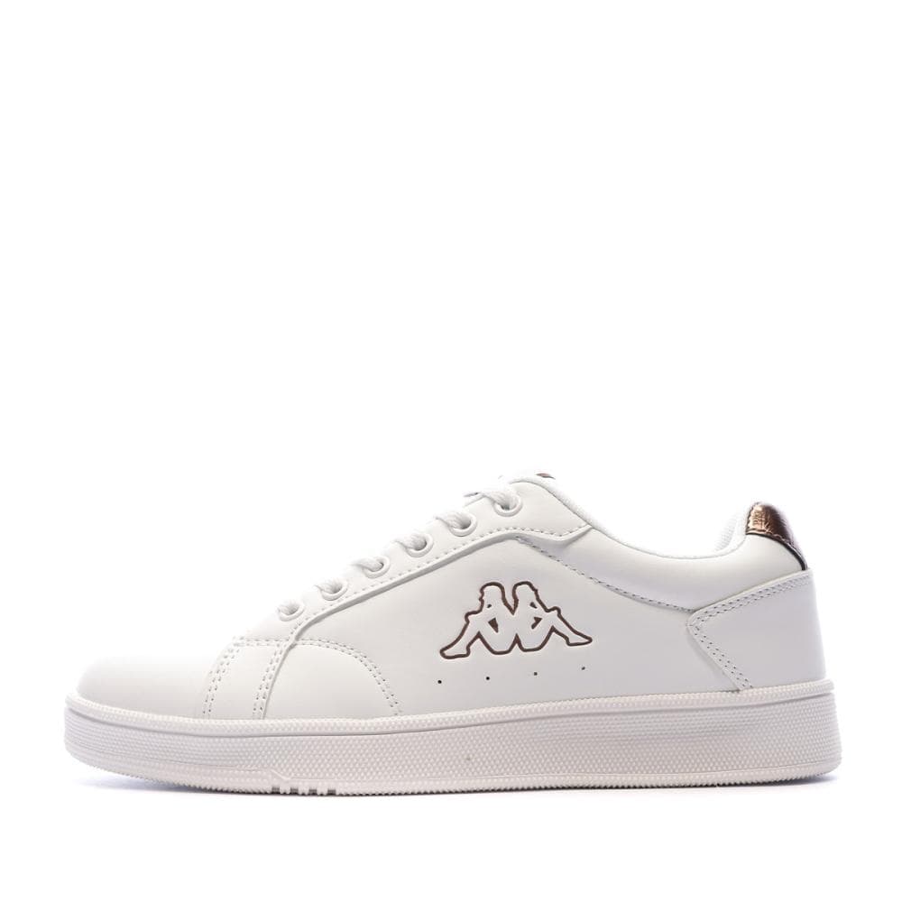 Baskets Blanches/Cuivre femme Kappa Adenis 1