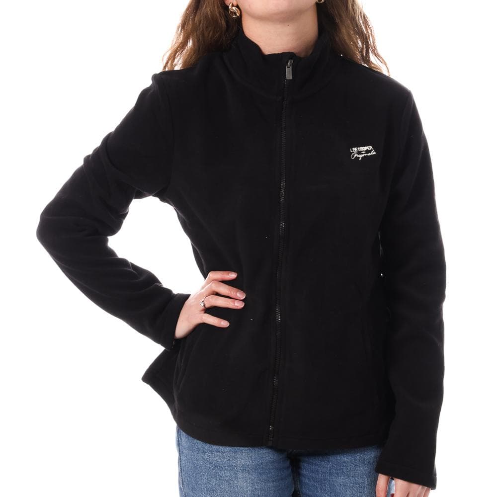 Polaire Zippé Noir Femme Lee Cooper Ozaya 010675 1