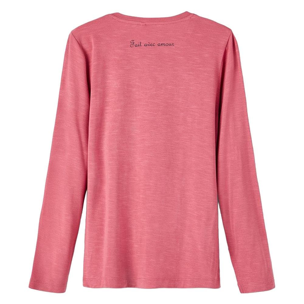 T-shirt Rose Fille Name it ROCK 2