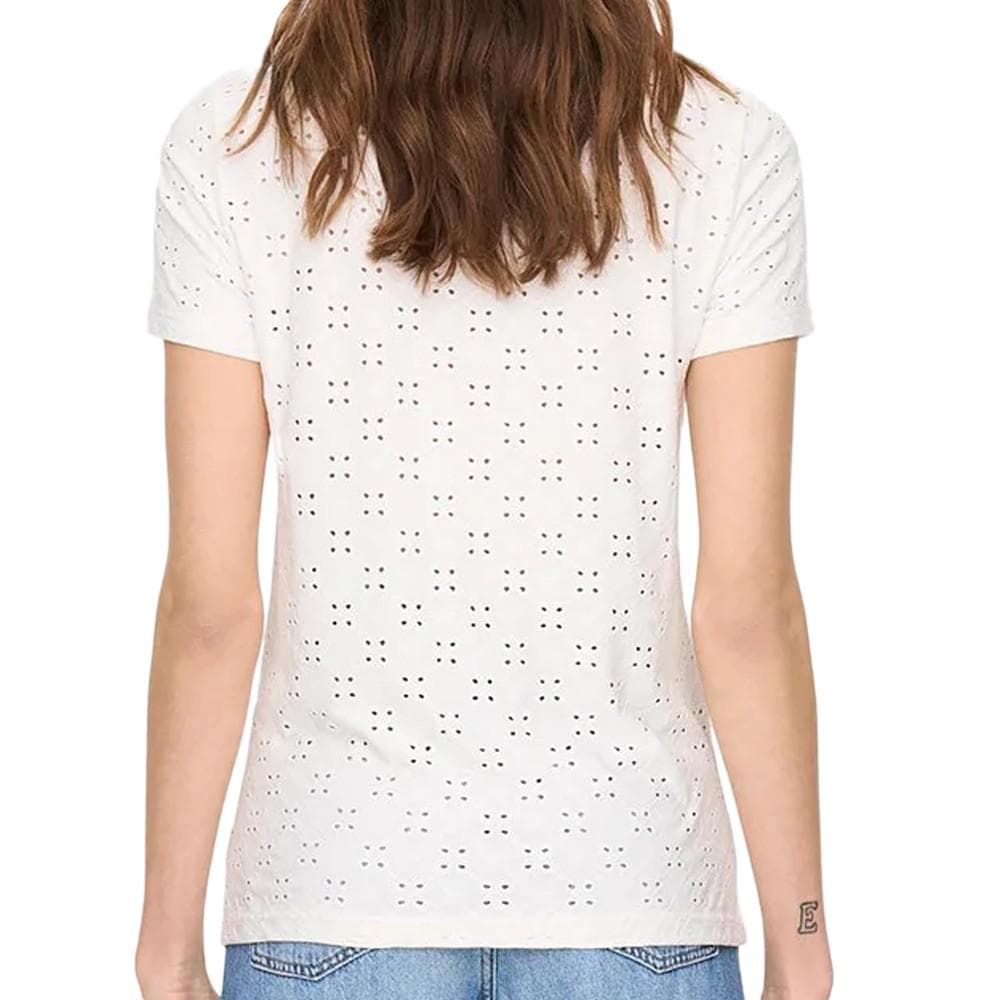 T-shirt Blanc Femme JDY Cathinka 2