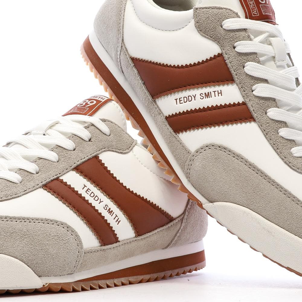 Baskets Marron/Blanches Homme Teddy Smith 120503 7