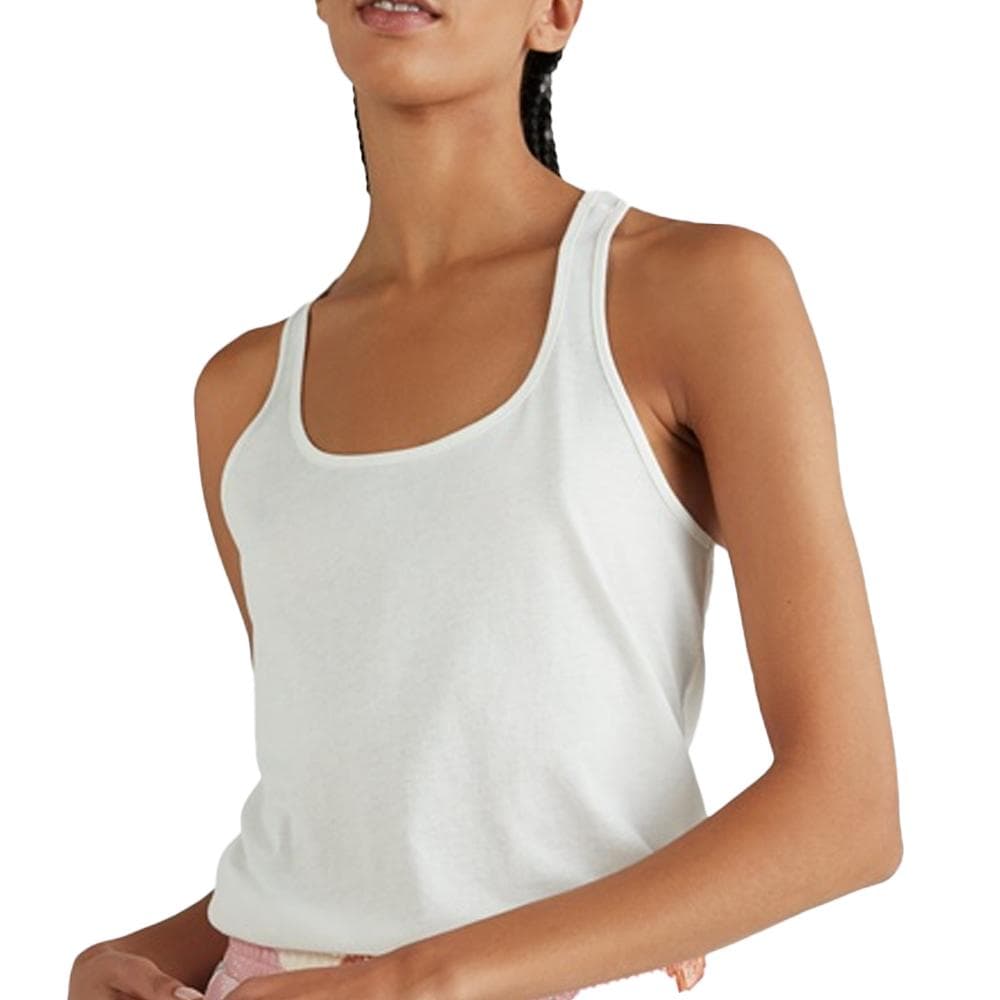 Débardeur Blanc Femme O'Neill Essentials Racer 1