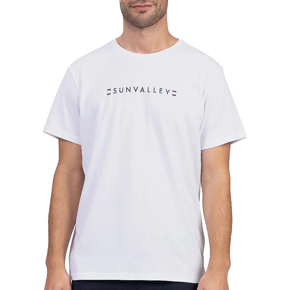 T-shirt Blanc Homme Sun Valley Codrep 1