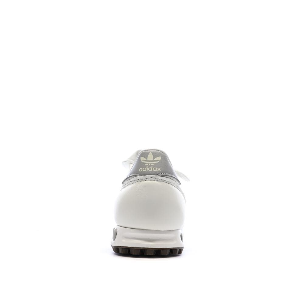 Baskets Blanc/Gris Homme Adidas La Trainer 3