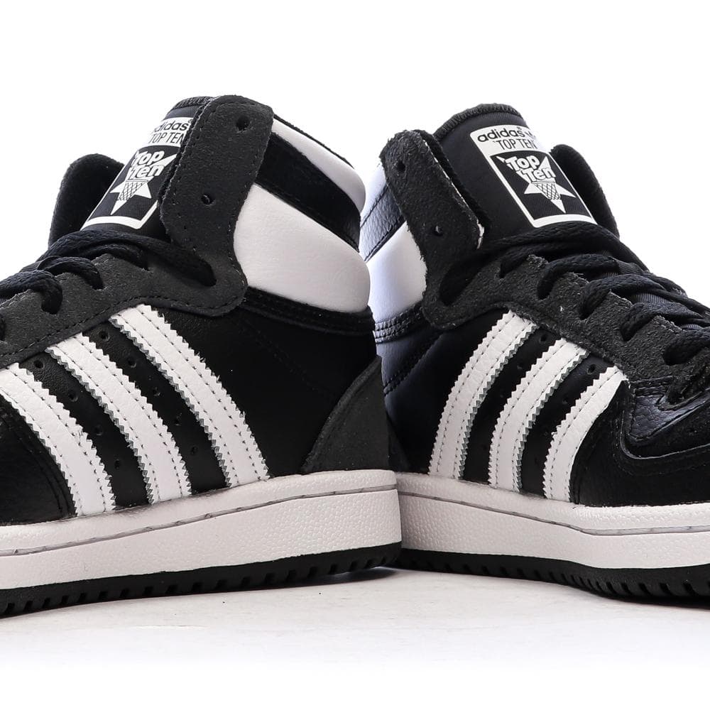 Baskets Noir/Blanc Garçon Adidas Top Ten 7