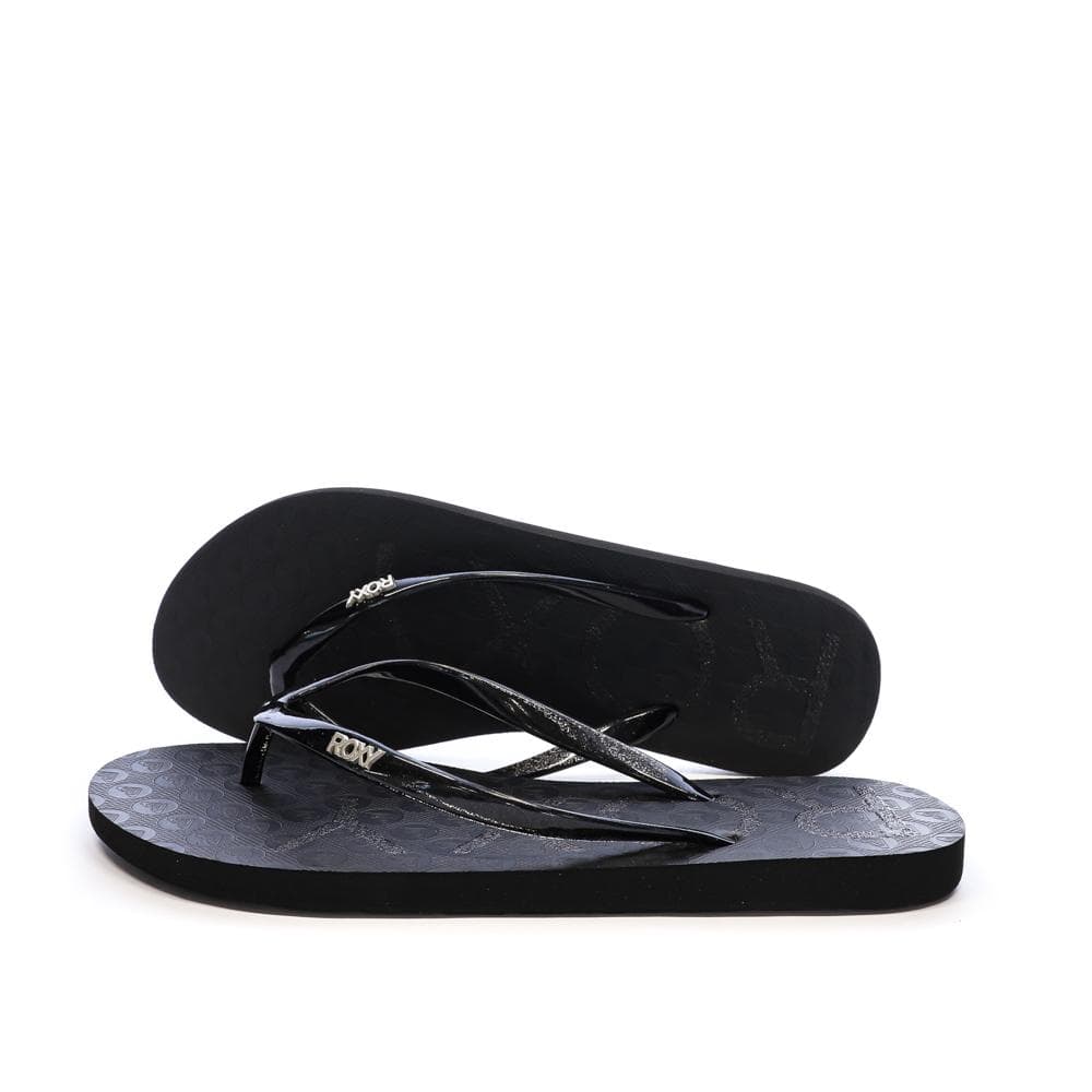 Tongs Noir Roxy Viva Sparkle 1