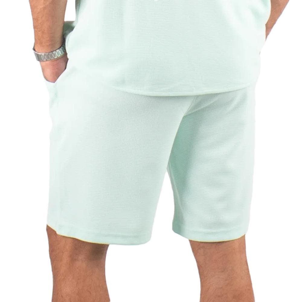 Short Vert d'Eau Homme Paname Brothers Poly 2
