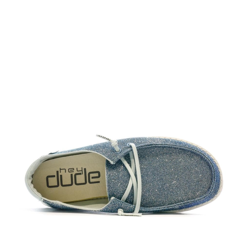Chaussures Bleu Mixte Hey Dude Wendy 4