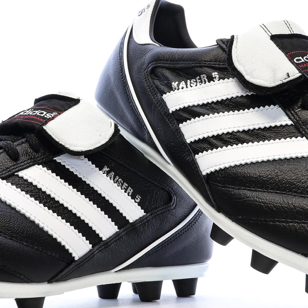 Chaussures de Foot Noires Homme Adidas Kaiser 5 Liga 7