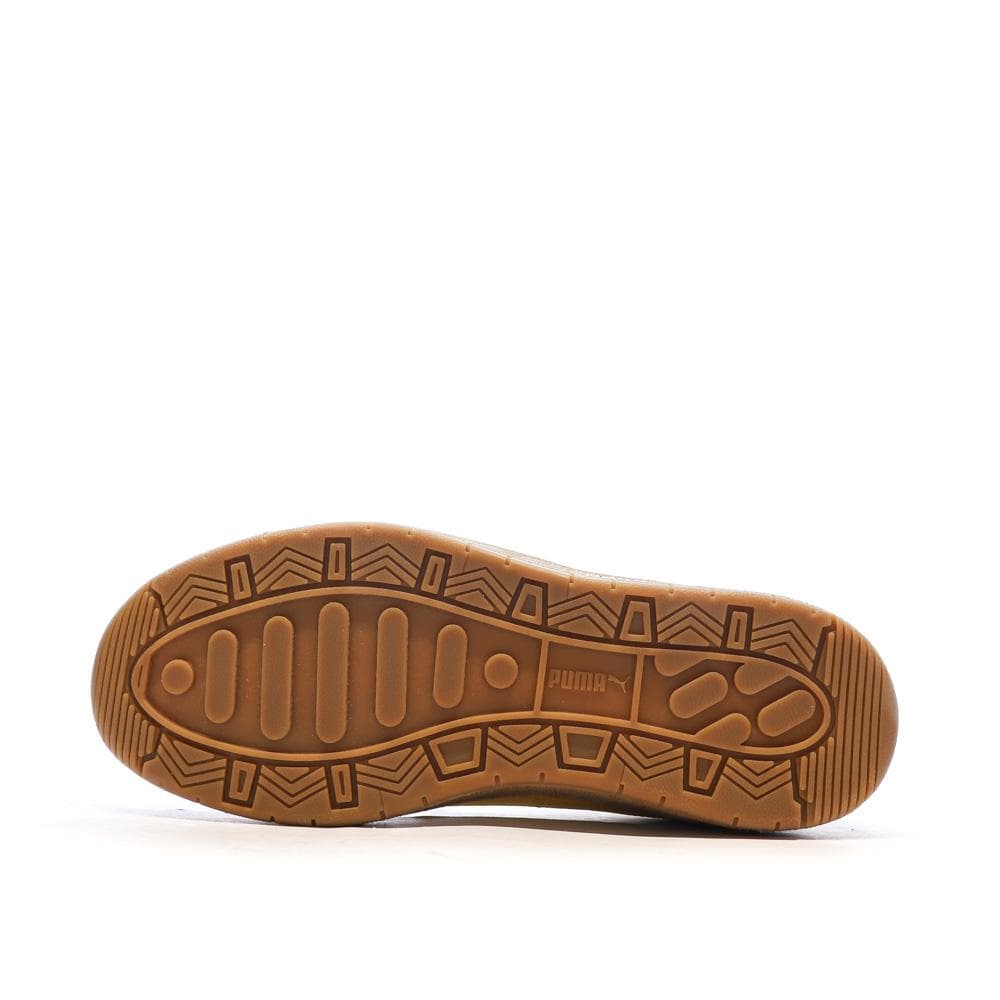 Baskets Vertes/Oranges Homme Puma Delphin 5