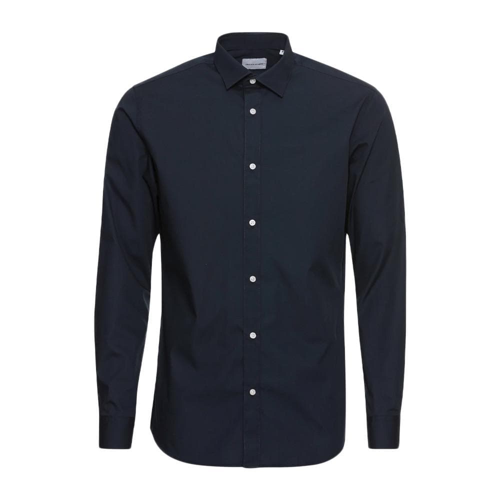 Chemise Manches Longues Marine Garçon Jack & Jones Joseph Plain 1