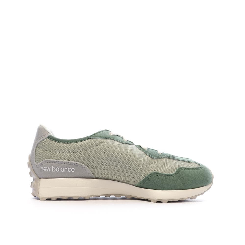 New Balance 327 Baskets Vertes/Grises Garçon WS327MT 2