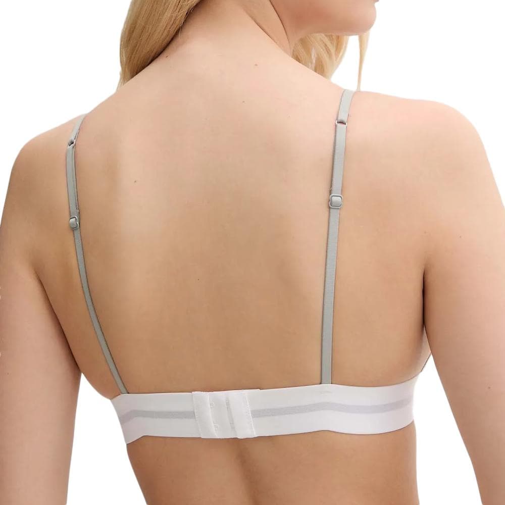 Soutien-Gorge Gris Femme Calvin Klein Jeans Unlined Triangle 2