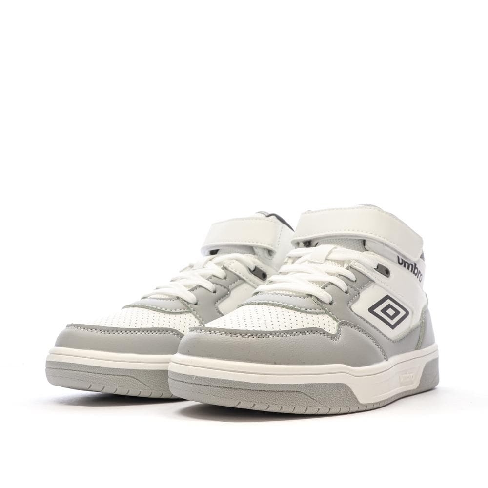 Baskets Blanches/Gris Garçon Umbro Olly 6