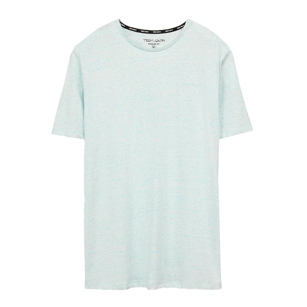 T-shirt Vert Bleuté Homme Teddy Smith Chine 1