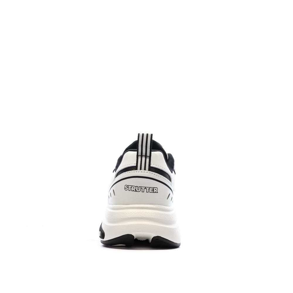 Baskets Blanches/Noires Homme Adidas Strutters 3