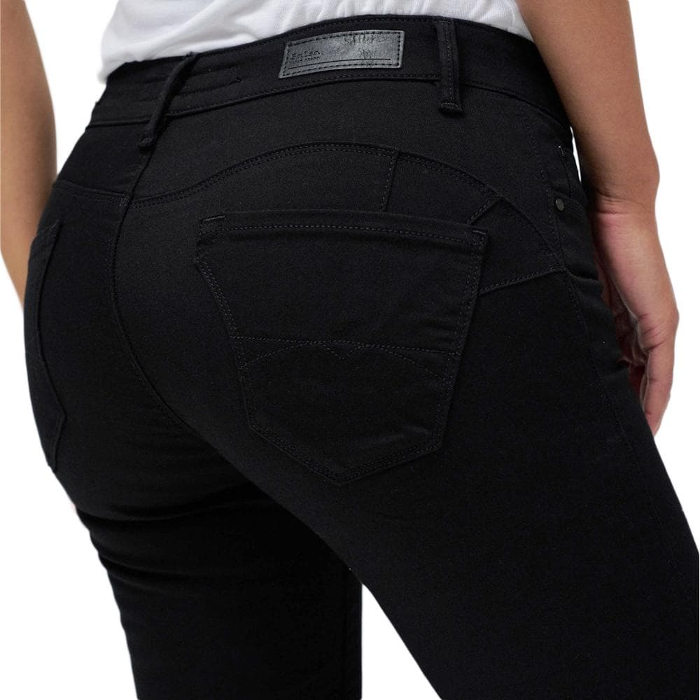 Jeans Slim Noir Femme Salsa Push Up 3