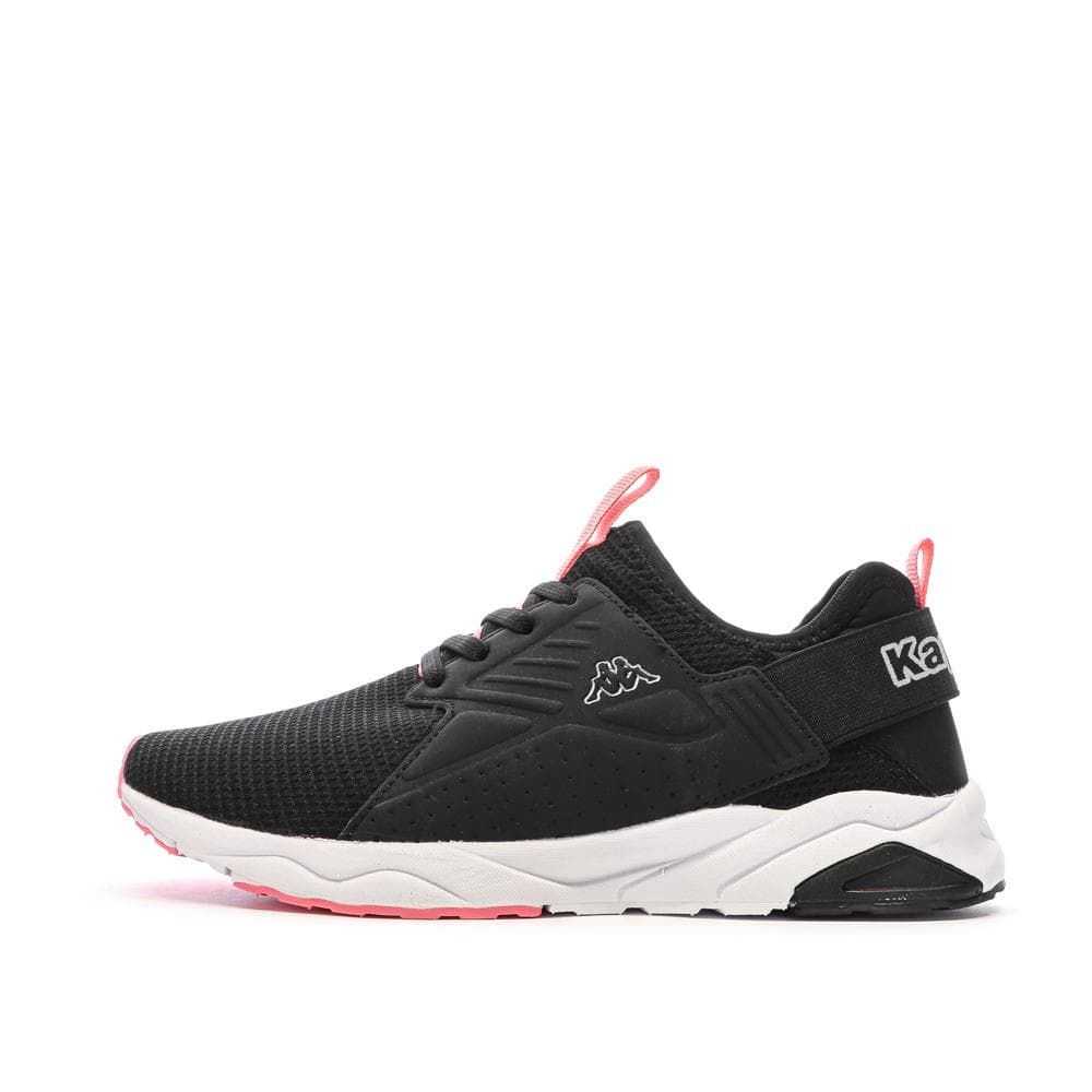 Baskets Noires/Roses Fille Kappa San Puerto 1