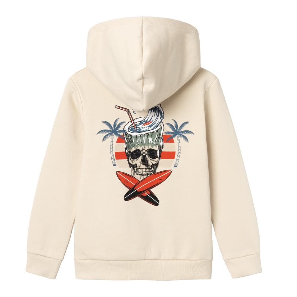 Sweat Capuche Beige Garçon Name it hasu 2