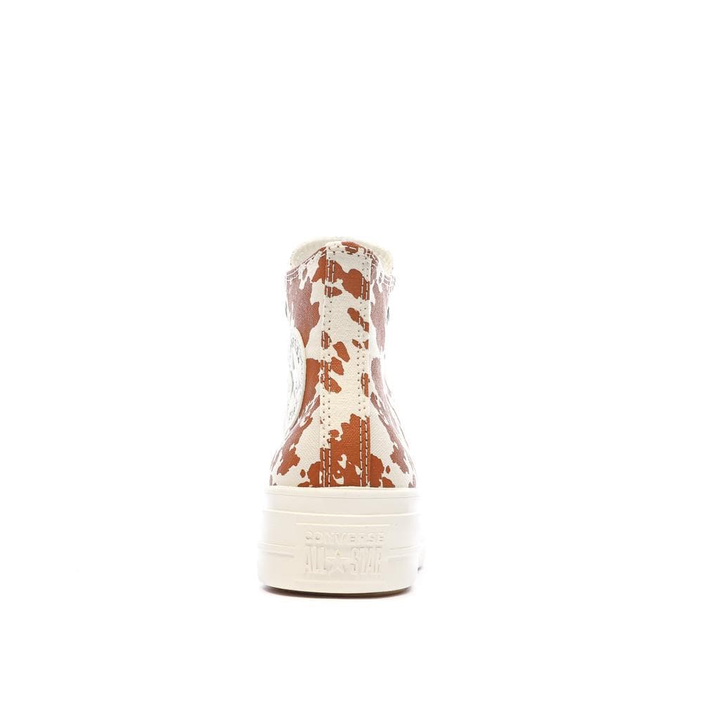 Baskets Oranges/Beige Femme Converse Chuck Taylor All Star Lift 3