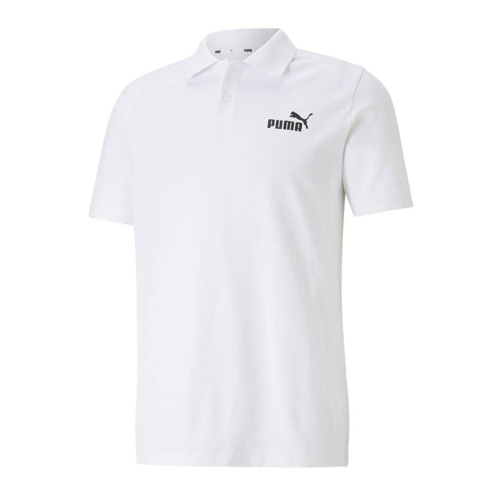 Polo Blanc Homme Puma Essential 1