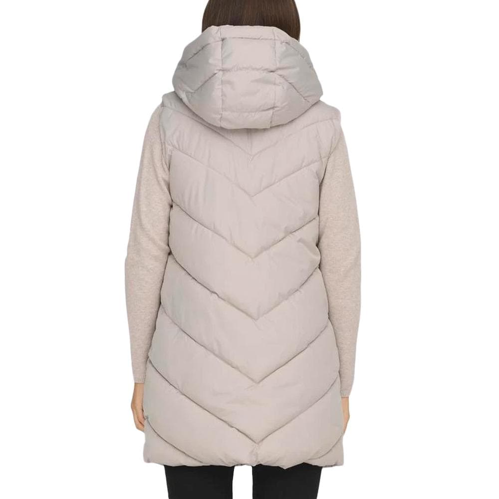 Doudoune sans manche Beige Femme JDY Padded Waistcoat 2