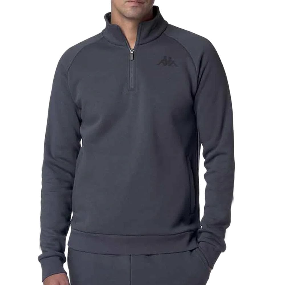 Sweat Gris Homme Kappa Gaspucio 1