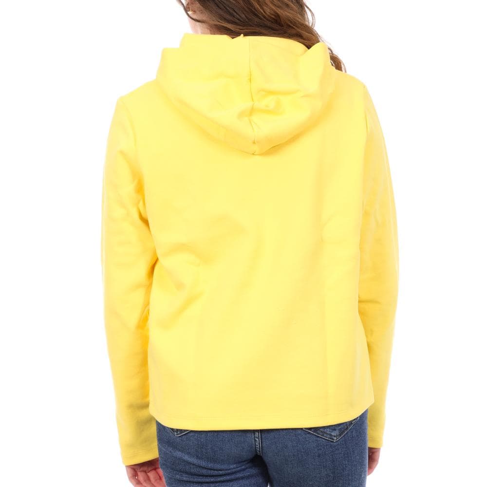 Sweat à Capuche Jaune Femme Le Coq Sportif Hoody N°9 2