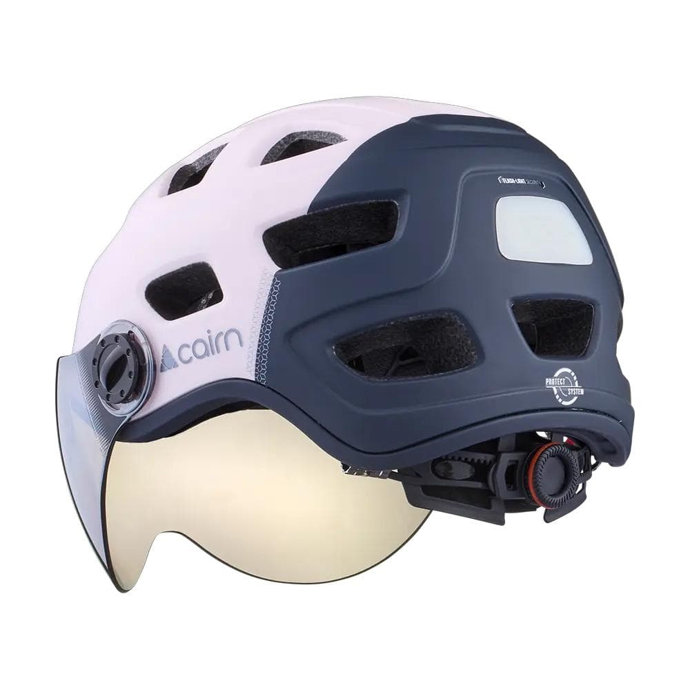 Casque de Vélo Rose/Gris Femme Cairn Quartz Visor 2